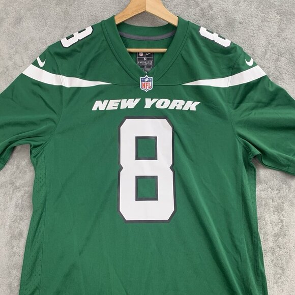 Nike Jersey Mens Medium Aaron Rodgers #8 New York Jets On Field Football NFL - Picture 5 of 10